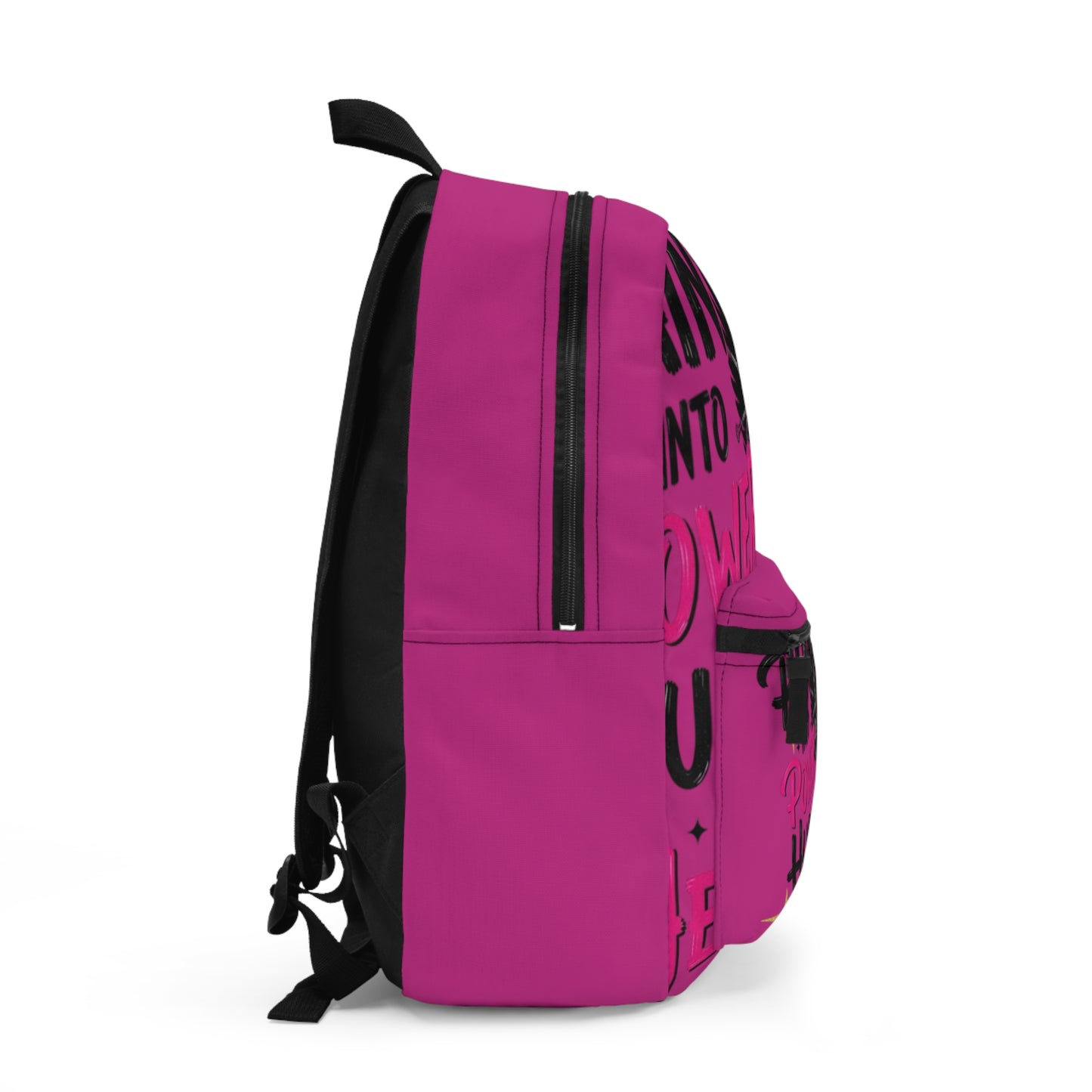 Empowering Art Backpack, Inspirational Bag for Students, Motivational Gifts, Unique School Backpack, Healing Journey Tote