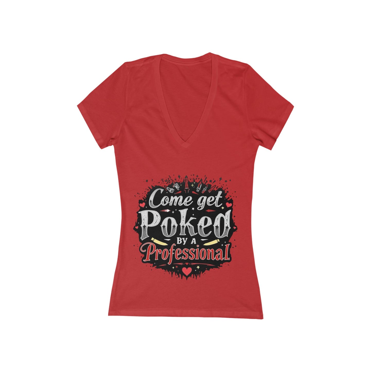 T-Shirt Me Women's Deep V-Neck Tee