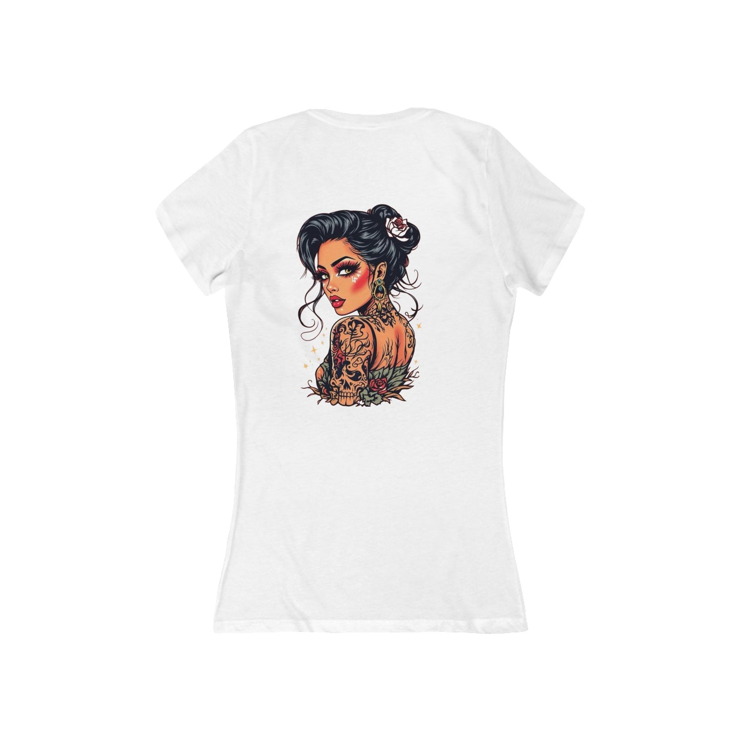 T-Shirt Me Women's Deep V-Neck Tee