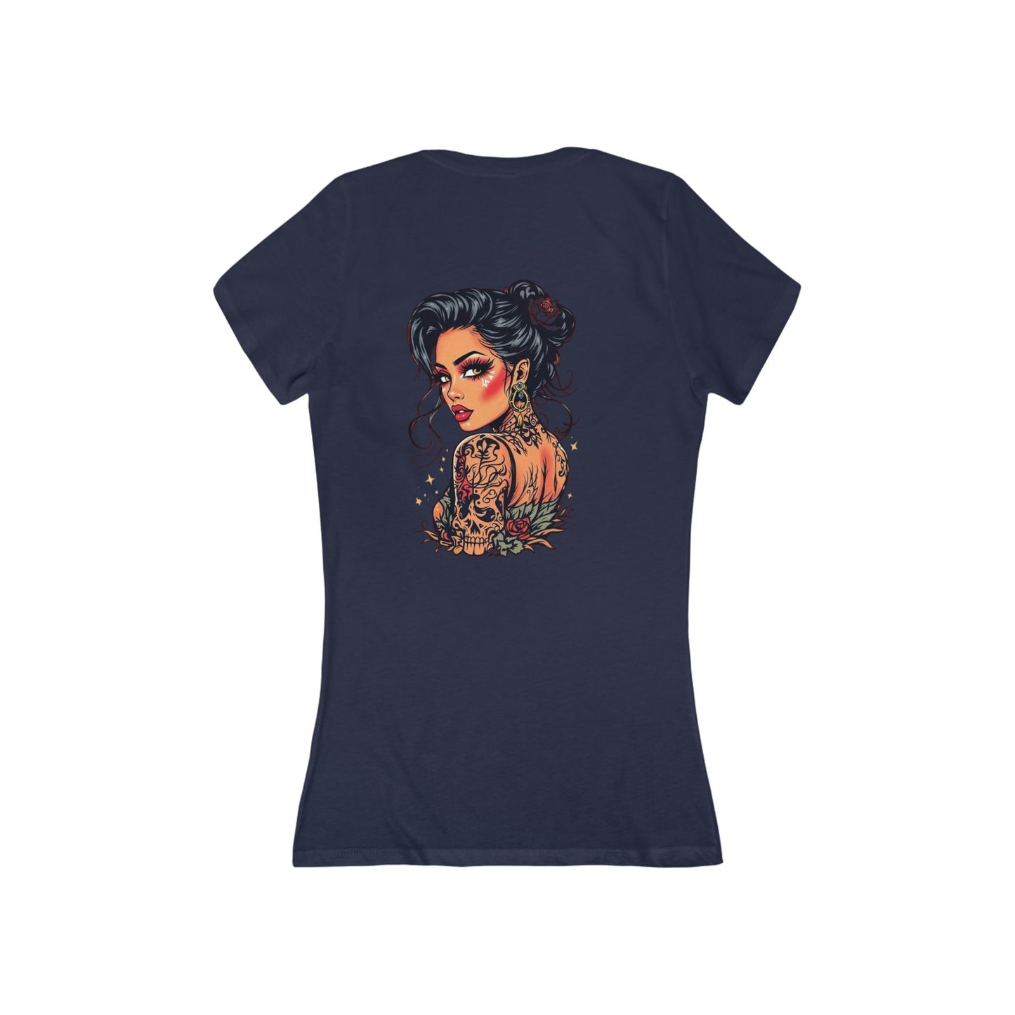 T-Shirt Me Women's Deep V-Neck Tee