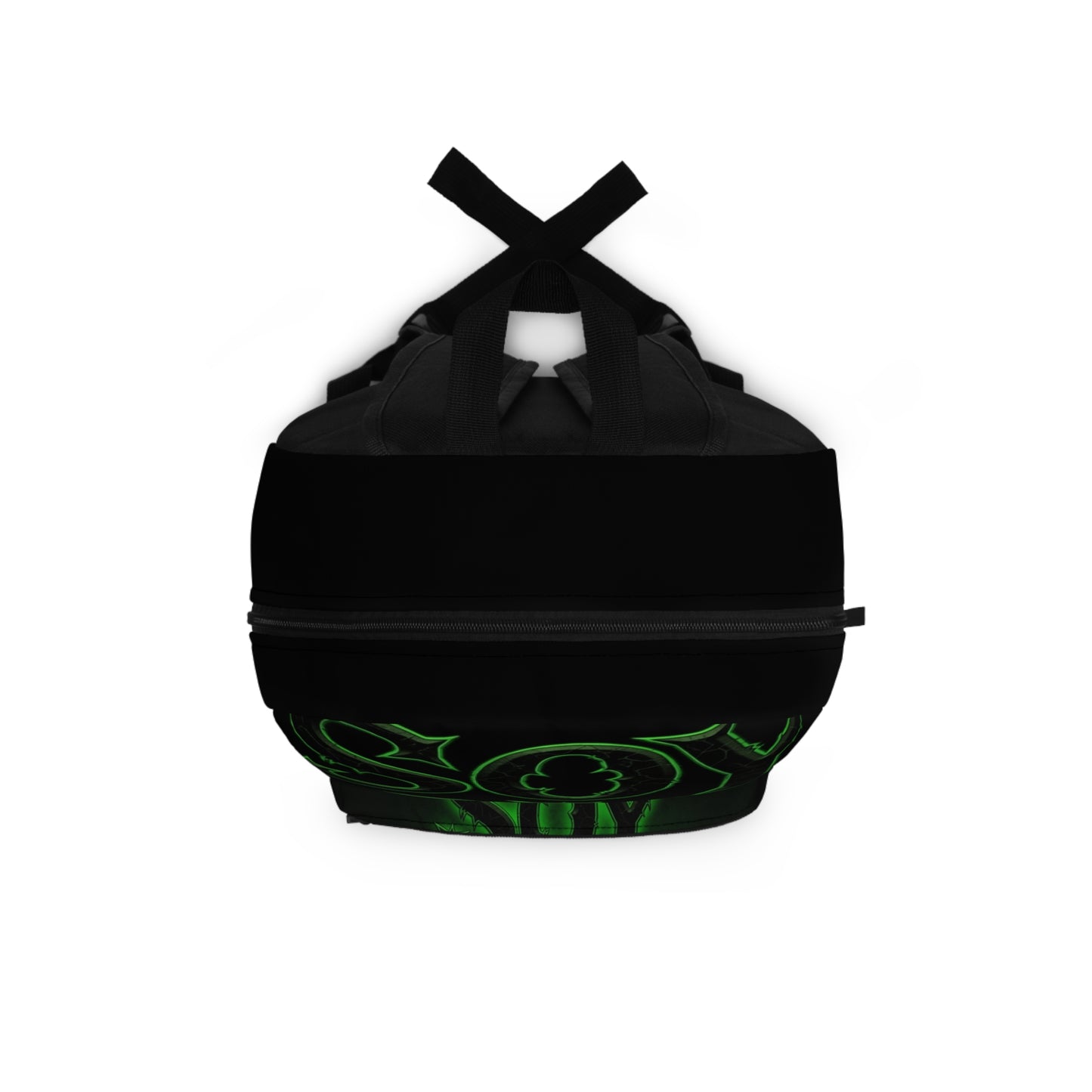 Glow-in-the-Dark Backpack with 'Como Soy' Design, Perfect for School, Travel, or Festivals, Unique Gift for Teens, Trendy Fashion Accessory