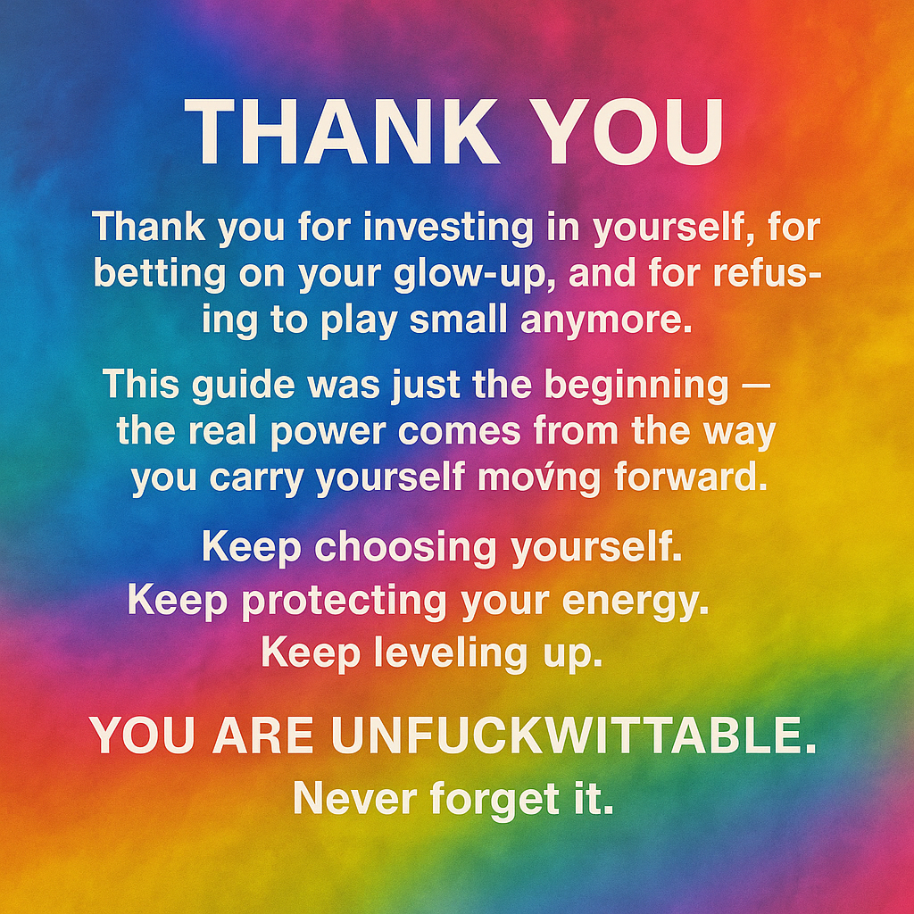 Unfuckwittable, the energy reset
