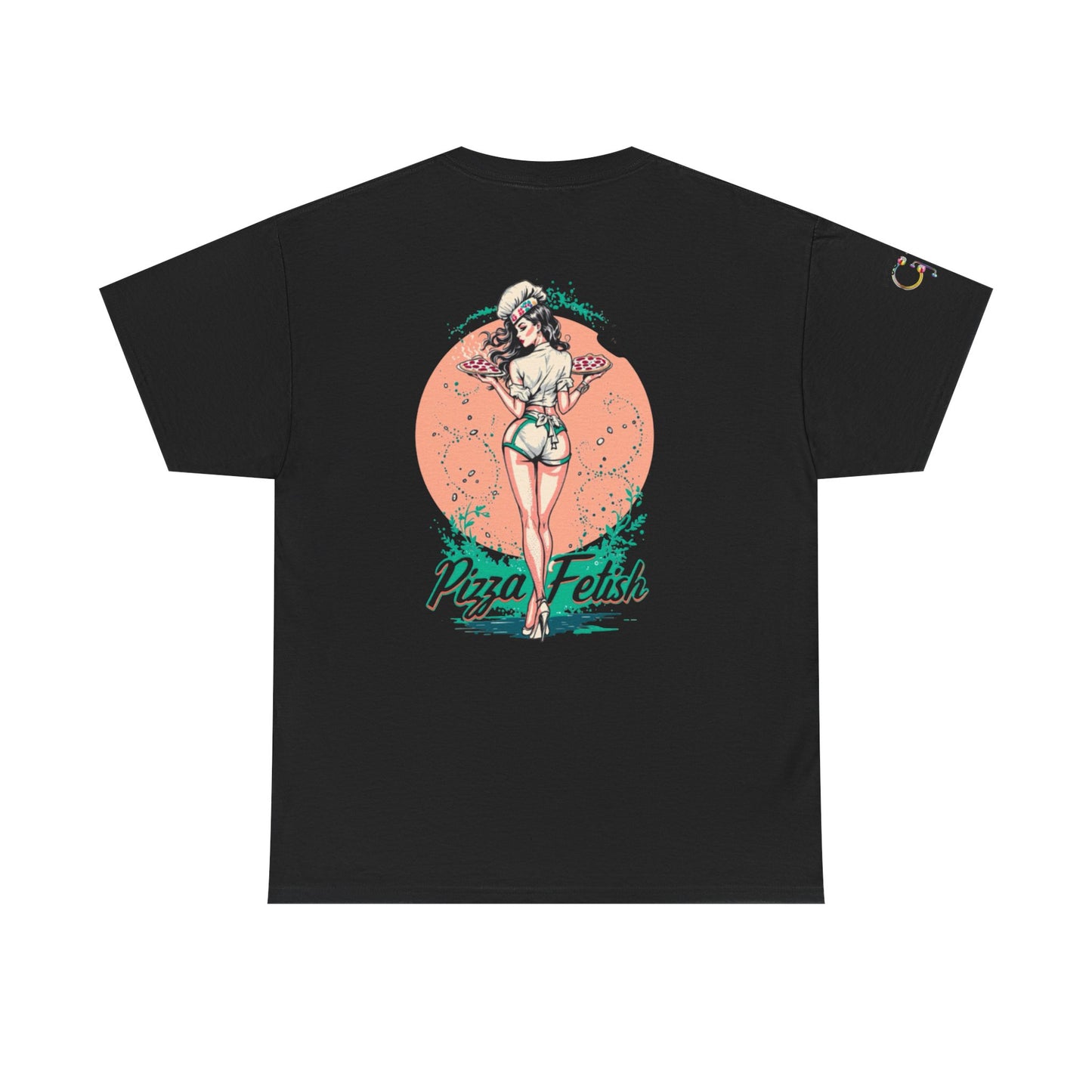 Pizza Fetish Unisex Tee by G Spot LLC - Funny Food Lover Shirt