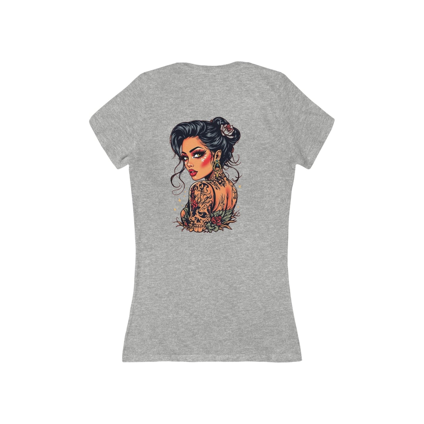 T-Shirt Me Women's Deep V-Neck Tee