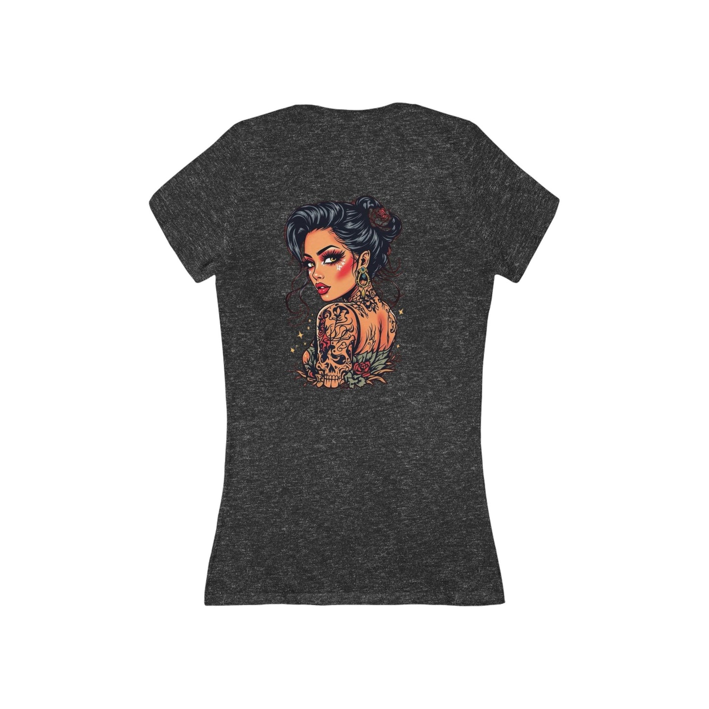 T-Shirt Me Women's Deep V-Neck Tee