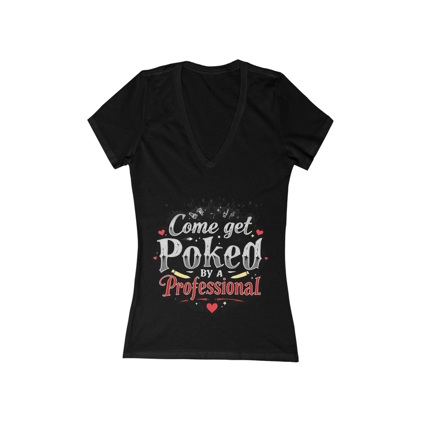T-Shirt Me Women's Deep V-Neck Tee