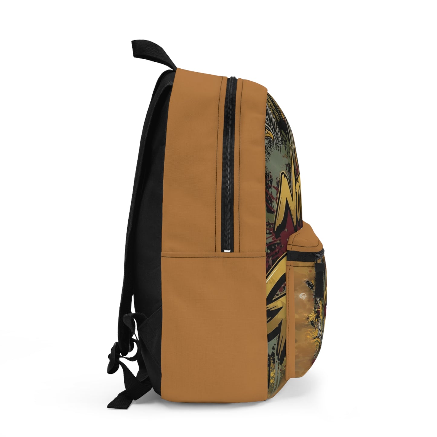 Bold Graphic Backpack with ‘Nothing But a Thing’ Design | Trendy Backpack for Students, Adventure, Travel, Casual Use