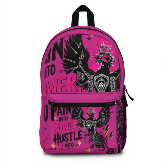 Empowering Art Backpack, Inspirational Bag for Students, Motivational Gifts, Unique School Backpack, Healing Journey Tote