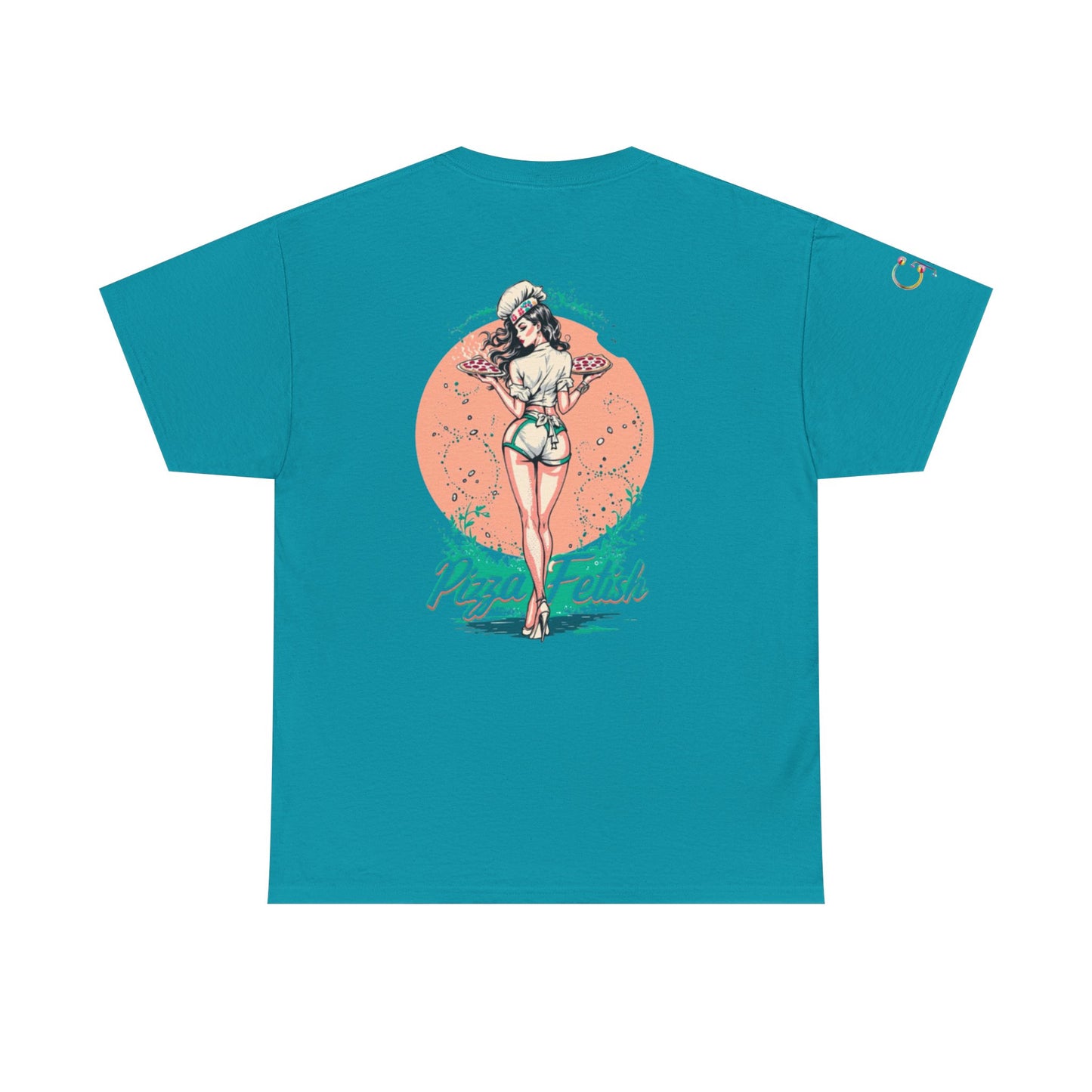 Pizza Fetish Unisex Tee by G Spot LLC - Funny Food Lover Shirt