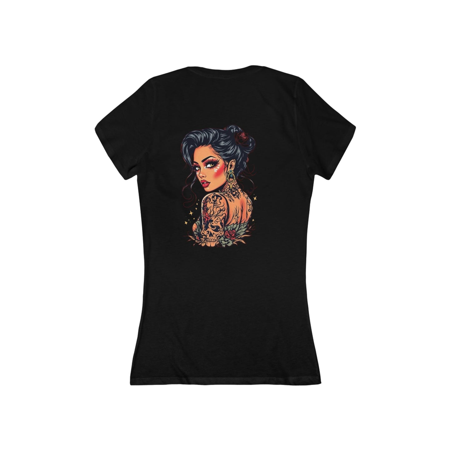 T-Shirt Me Women's Deep V-Neck Tee