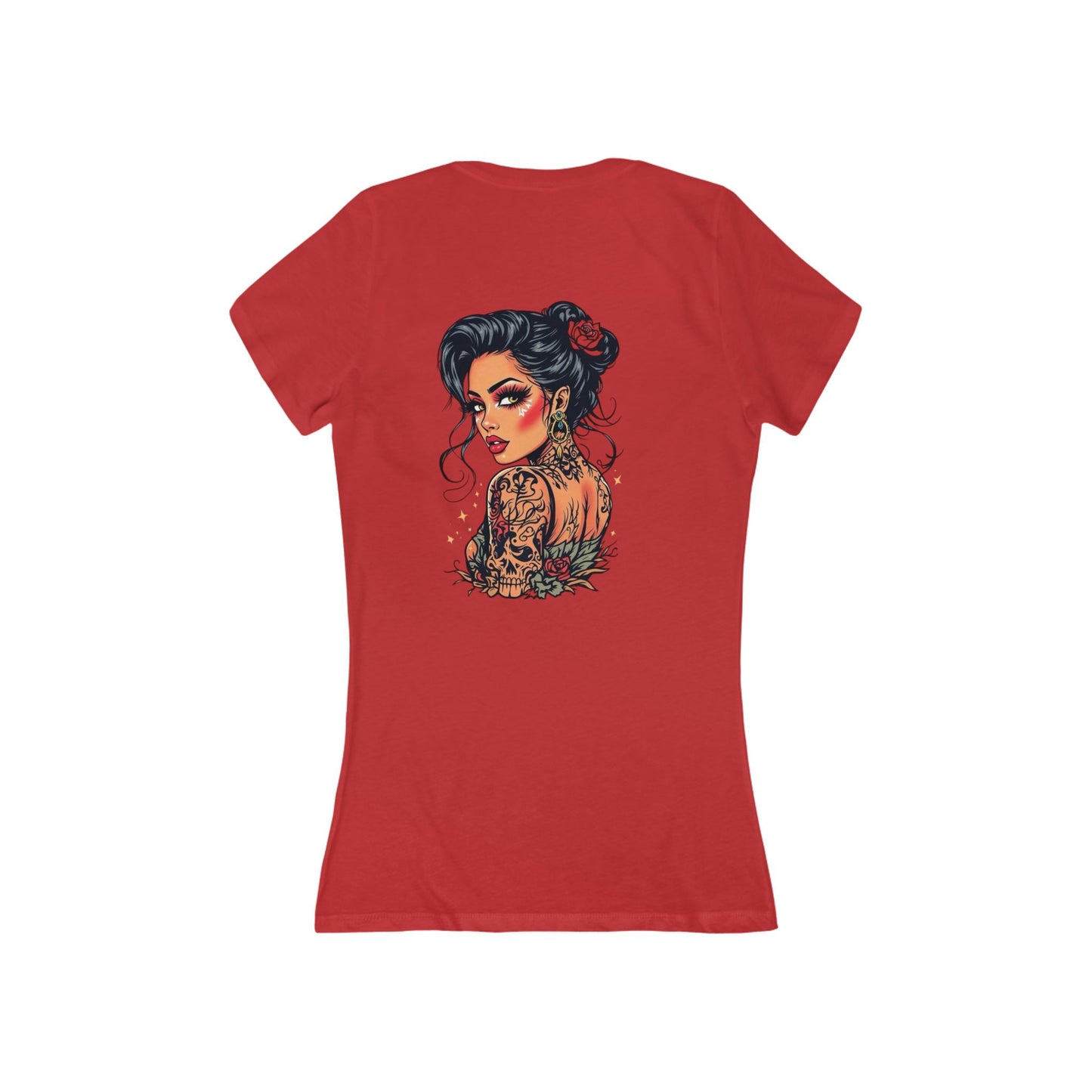 T-Shirt Me Women's Deep V-Neck Tee