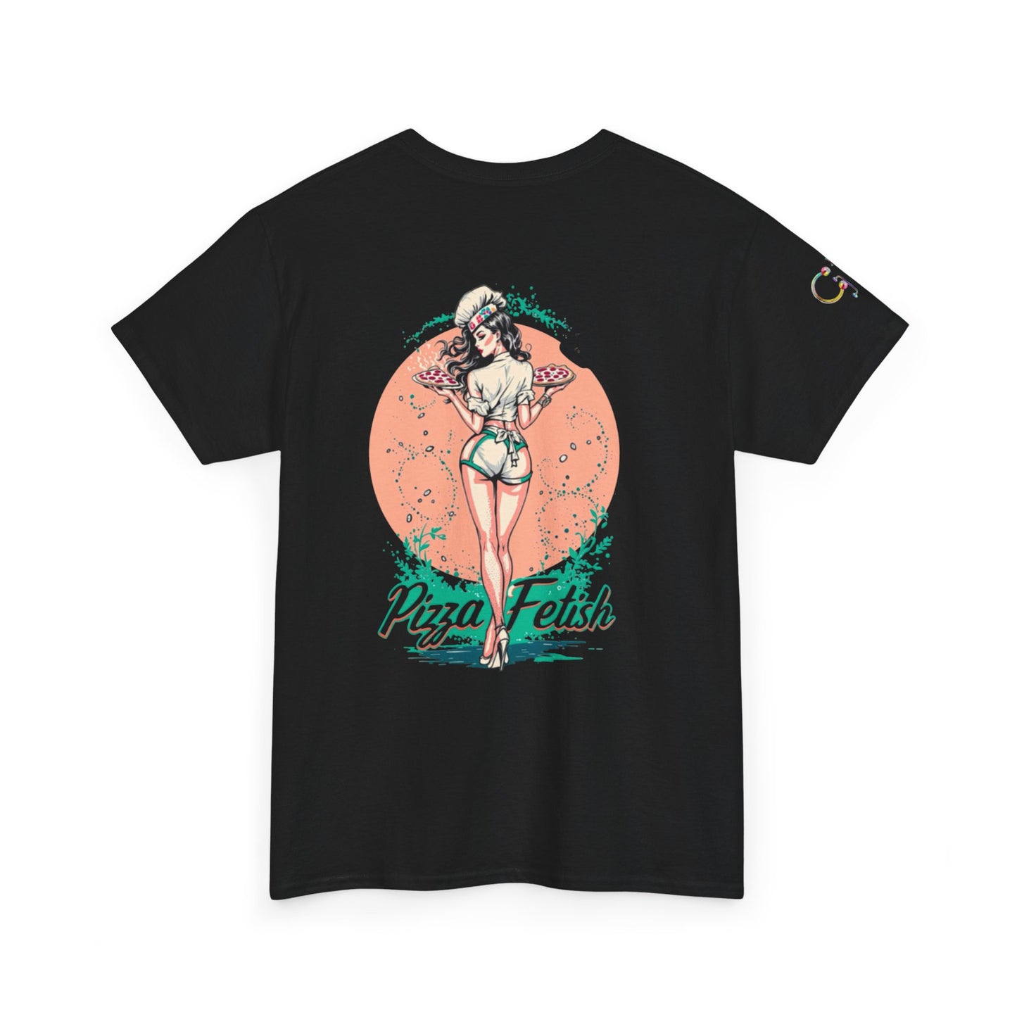 Pizza Fetish Unisex Tee by G Spot LLC - Funny Food Lover Shirt